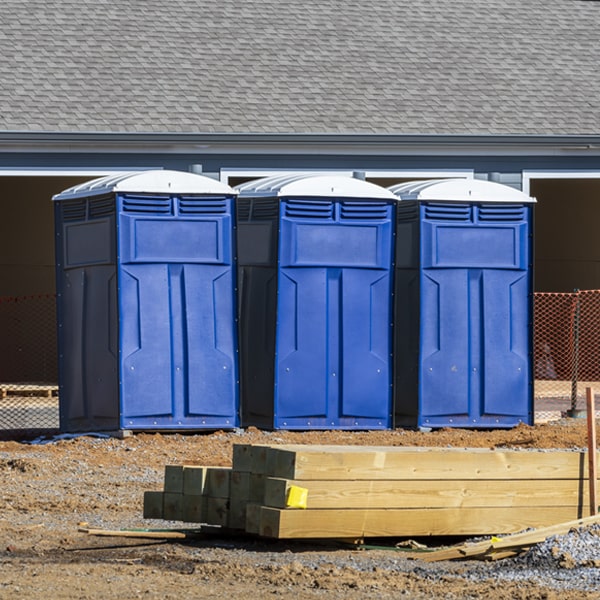 what is the expected delivery and pickup timeframe for the porta potties in Barry MN